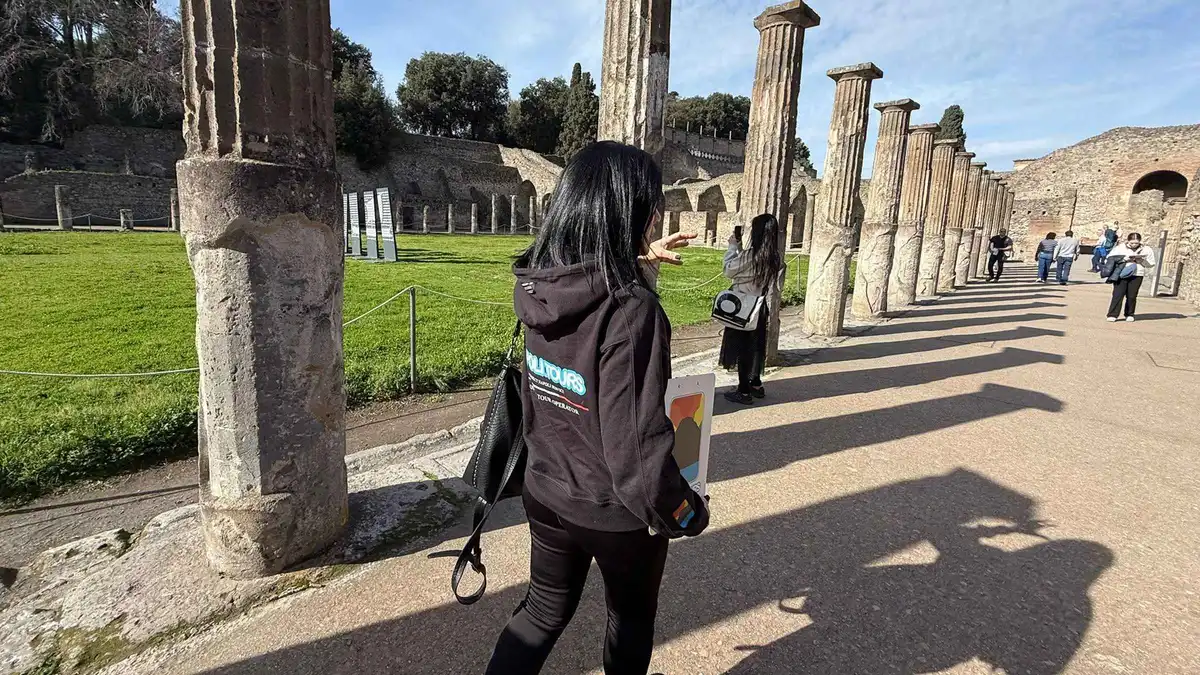 From Sorrento: tour Pompeii ruins & Vesuvius OR Pompeii only listing photo for Vesuvius tour from Sorrento, Sorrento