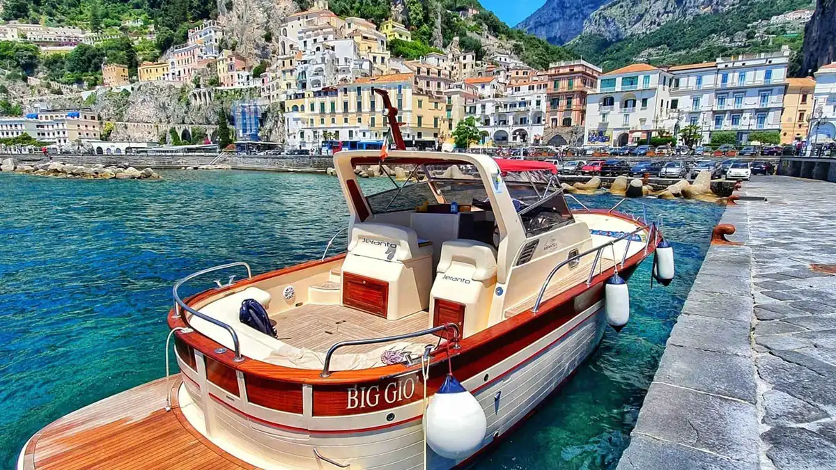From Sorrento: Positano and Amalfi Boat Trip with Transfer listing photo for Amalfi Coast day trip from Sorrento, Sorrento
