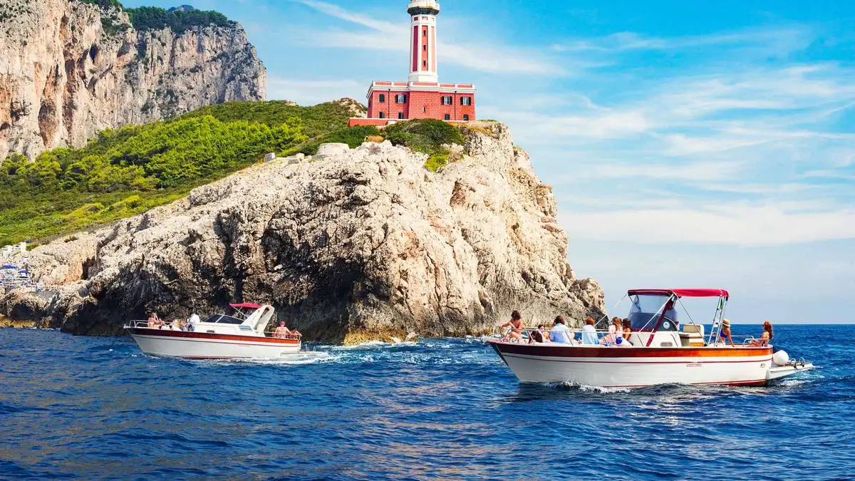 From Sorrento: Capri Island Boat Day Trip With Transfer listing photo for Sorrento boat tour, Sorrento